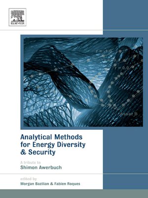cover image of Analytical Methods for Energy Diversity and Security